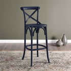Modway - Gear Tabouret de bar - Bleu Minuit-6