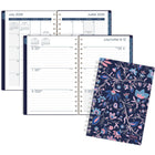 Mead - Agenda scolaire hebdomadaire/mensuel 2026-2027 Penelope - 8 ½ po x 6 po - Multicolore - bilingue-Reliure à double spirale