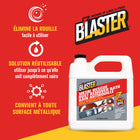 Blaster - Bain décapant d'élimination de la rouille Metal Rescue 3,78 L - Paquet de 4-Formule non toxique à base d'eau