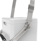 Permasteel - Glacière portable 14 pintes avec double option de transport - blanche-Facile à nettoyer