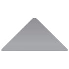 JAM Paper - Rouleaux d'étiquettes standard - triangle - 1 1/4 x 2 1/2 - feuille argentée mate - 125 étiquettes/rouleau-Taille : Triangle (1 1/4 x 2 1/2 pouces) | Les étiquettes imprimables sont faciles à créer et à personnaliser.
