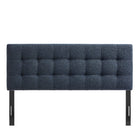 Modway - Lily Rembourré Tête de lit King Size, Marine-Construction rembourrée