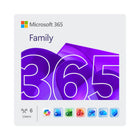 Microsoft - 365 Famille - 6 Appareil - Abonnement d'un an + 3 mois - Bilingue [Téléchargement]-Compatible avec PC, Mac, les iPhone, les iPad et les appareils Android
