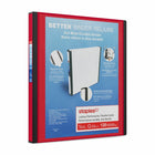 Staples - Reliure Better Binder, 1/2 po, rouge-Plus résistante et plus facile à utiliser