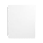 Staples - Protège-feuilles à chargement latéral - Paquet de 25-Le matériau transparent permet de voir facilement le contenu