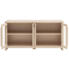 Modway - Evren 4 portes Vitrine de rangement sur le buffet - Ash-7