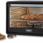 Salton - four grille pain numérique avec friture à air NuRetro - noir minuit-Vaste plage de températures (90 °f - 450 °f/30 °c - 230 °c) — adaptée aussi bien aux cuissons à basse température qu’aux rôtissages à chaleur élevée.