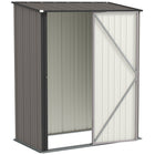 Outsunny - Abri de rangement extérieur 5 pi x 3 pi-La grande pièce peut stocker des outils de jardin, du matériel d'entretien de pelouse, des accessoires de piscine et plus encore  
