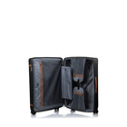 Champs - Ensemble de 3 valises extensibles de la "Vintage III" - Noir-Extension sur les 3 capacités sur les 3 valises