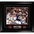 Tom Brady 16x20 New England Patriots Photo with Pins & Plate - Impression encadree - 28" x 26"-Qualité supérieure - 16x20 framed