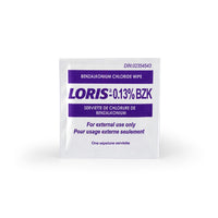 Innovative Safety - Loris Lingettes Antiseptique Emballée Individuellement - 100/boite De 10 Boîtes-Ralentit ou arrête la croissance des micro-organismes sur les surfaces externes du corps et aide à prévenir les infections.