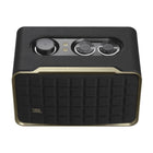 JBL - Authentics 200 - Enceinte Connectée au Design Rétro avec Wi-Fi, Bluetooth et Assistants Vocaux-Personnalisez votre son grâce à des commandes intuitives sur l’enceinte qui règlent le volume, les graves et les aigus. Utilisez Alexa ou l’Assistant Google pour contrôler votre appareil avec votre voix. Ou utilisez l’application JBL One pour bénéficier d’encore plus de paramètres et d’options de personnalisation d’égalisation, et découvrez votre nouvelle chanson préférée grâce aux services musicaux intégrés