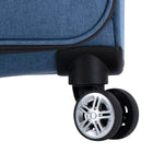 Samsonite - ZoomR 360 Carry-On à Roues - 21,5 po - bleu-La serrure montée approuvée par la TSA offre une sécurité supplémentaire pour vos effets personnels