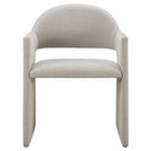 Modway - Talia Tissu rembourré Fauteuil à manger - Lin-8