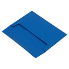 JAM Paper Enveloppes format livret à fermeture gommée, 6 x 9 1/2 po, bleu présidentiel, paq./100-Matériau : Papier