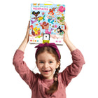 Banana Panda - Puzzle géant magique Sirènes, 4 ans et plus-La boîte pratique avec poignée de transport est idéale pour ranger et emporter le puzzle en déplacement