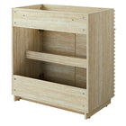 Modway - Render 30" Faux travertin Armoire de toilette de salle de bain (évier non inclus) - Travertin-9