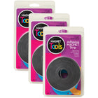 Dowling Magnets - Bande aimantée adhésive de 1 po x 10 pi 735005-Type de produit : Bande magnétique adhésive