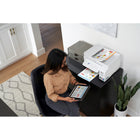 Epson - Imprimante multifonction sans cartouche EcoTank ET-4800 à réservoirs d’encre géants (Remis à neuf)-Connectivité moderne — connectivité Ethernet et sans fil et impression mains libres activée par la voix. impression facile depuis un appareil intelligent avec l’application intuitive Epson Smart Panel