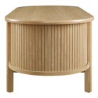 Modway - Cadence Table basse - Chêne-Assemblée requise