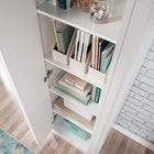Sauder - Meuble de rangement Merton Hall - Blanc-Service de confiance sauder : Pour toute question sur le produit ou l'assemblage, nous sommes là pour vous aider