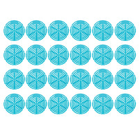 Tamis d'urinoir - Weise - fragrance brise turquoise - paquet de 24-Tamis