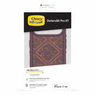 OtterBox - Étui Defender Pro XT MagSafe avec Contrôle de la Caméra pour iPhone 17 Air - Rêve de Crépuscule Violet-Le rebord de l'écran maintient l'affichage en suspension en toute sécurité sur les surfaces