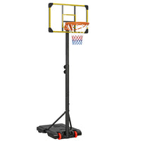 Soozier – Panier de basketball portatif-Hauteur réglable, pour les 6-14 ans 
