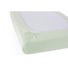 Foundations - SafeFit Elastic Fit Feuille Compacte Feuille Élastique, Menthe-100% coton