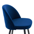 Modway - Cordial Performance Velvet Tabourets de bar - Marine - Ensemble de 2-9