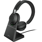 Jabra - Casque supra-auriculaire sans fil stéréo Evolve2 65 UC - Unified-Connectez deux appareils compatibles Bluetooth en même temps, incluant l’appareil mobile et l’ordinateur.