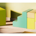 Mitybilt - Escaliers Build n Play - 24 po L x 24 po l x 24 po H -Résistant aux bactéries et à la moisissure