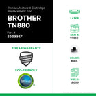 CIG - Cartouche de Toner Brother TN880 Remise à Neuf - Rendement Très Élevé - Noir-12000