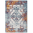 Modway - Reflect Nyssa Géométrie Géométrique Aztèque du Sud-Ouest Tapis intérieur/extérieur 5 pi l x 8 pi L - Multicolore-Tapis géométrique vieilli du sud-ouest aztèque