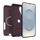Otterbox - Étui Commuter avec aimants pour Samsung Galaxy S26+, Violet Mystérieux-Les bords surélevés protègent la caméra et l'écran.