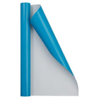 JAM PAPER - Papier cadeau brillant - 43 x 46 cm - Bleu vif brillant - Paquet de 2-Couleur : Bleu vif