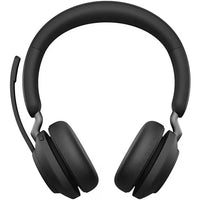 Jabra - Casque stéréo sans fil Bluetooth/USB-C supra-auriculaire Evolve2 65 - Teams-Connectez deux appareils compatibles Bluetooth en même temps, incluant l’appareil mobile et l’ordinateur.
