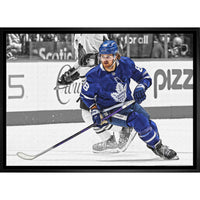William Nylander Toronto Maple Leafs Spotlight sur toile - Toile encadree - 31" x 22"-Impression sur toile de qualité supérieure avec bordures enveloppées