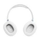 JBL - Tune 780NC Casque supra‑auriculaire sans fil avec réduction de bruit - Blanc-Jusqu’à 76 heures d’autonomie + Recharge rapide