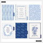 The Happy Planner - Planificateur daté format classique 2026–2027 à reliure à disques - 9-3/4 po x 5-5/16 po - Bleus champêtres-8