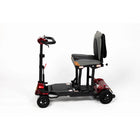 Monarch - Genie Scooter de mobilité pliable léger - rouge-Se replie en environ 5 secondes pour une manipulation rapide et pratique