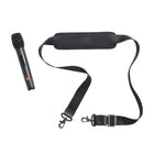 JBL - PartyBox On-The-Go Essential - Enceinte de Soirée Portable avec Effets Lumineux et Micro Sans Fil-Les entrées intégrées pour micro et guitare vous permettent de les brancher directement sur l’enceinte afin de chanter ou gratter au rythme de vos chansons préférées. Mais vous pouvez tout aussi bien créer votre propre chanson. 