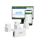 Emporia - Vue 3 Moniteur d'énergie domestique triphasé intelligent-S Installe dans la plupart des panneaux électriques résidentiels avec capteurs à pince pour intégration simple aux systèmes électriques existants, les panneaux offrant seulement accès aux barres omnibus peuvent ne pas être compatibles et le panneau électrique doit être inspecté avant installation pour confirmer compatibilité