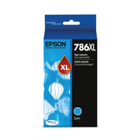 Epson - T786 Cartouche d'encre - Grande capacité - Cyan-Qualité photo supérieure à celle des photos de labo