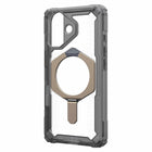 UAG - Étui Robuste Plasma XTE MagSafe pour iPhone 17 - Frêne/Titane-Module MagSafe intégré