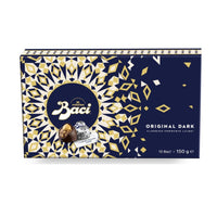 Boîte noire originale de chocolat Baci Perugina, 150g-La boîte-cadeau contient 12 pièces - 150g