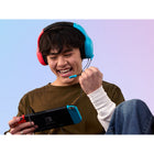 Turtle Beach - Casque filaire Airlite Fit pour Nintendo Switch - Bleu/Rouge Néon-Sous licence officielle de Nintendo