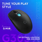 Logitech - Souris gaming sans fil Logitech G305 X Superlight - Noir-9