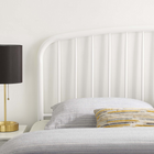 Modway - Nova Métal Tête de lit King - Blanc-Hauteur ajustable