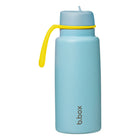 b.box - Gourde isotherme à bec rabattable - 1L - Bord de Piscine-Restez hydraté toute la journée – l’isolation triple couche garde les boissons froides jusqu’à 46 heures